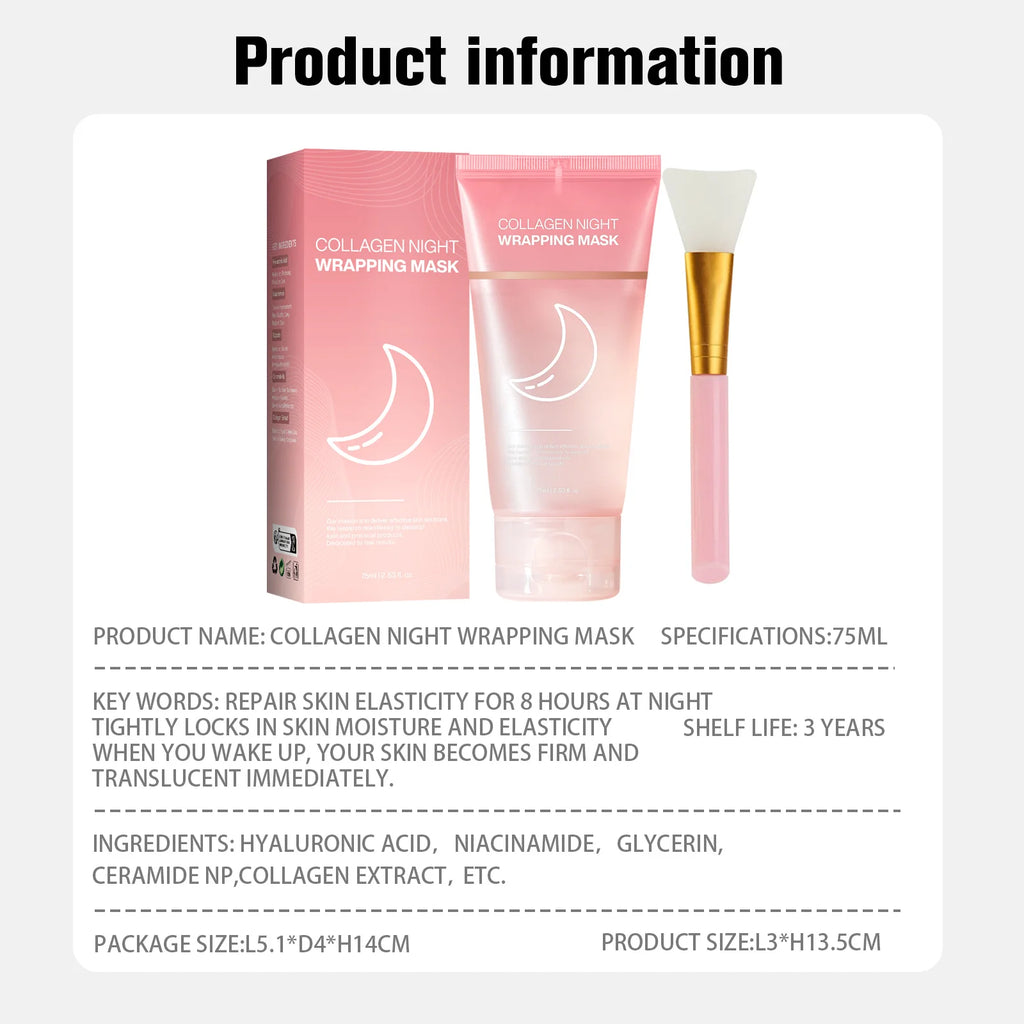 Hydrating Face Overnight Firming Peel-Off Mask