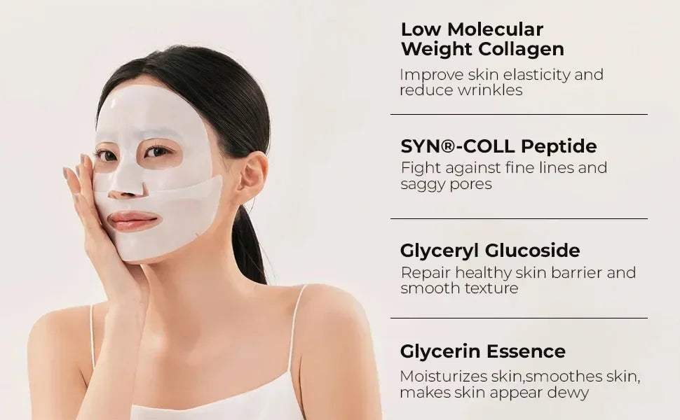 Deep Collagen Overnight Lifting & Firming Mask (5-Pack)