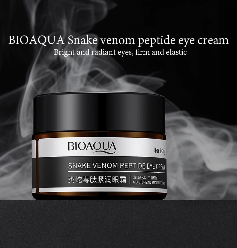 BIOAQUA Peptide Moisturizing Eye Cream Anti Wrinkles Anti Dark Circles Remove Eye Bags Anti-aging Eyes Creams Skin Care Products