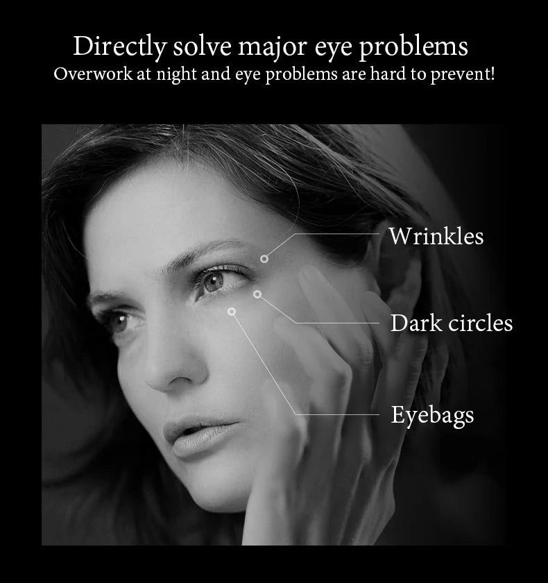 BIOAQUA Peptide Moisturizing Eye Cream Anti Wrinkles Anti Dark Circles Remove Eye Bags Anti-aging Eyes Creams Skin Care Products