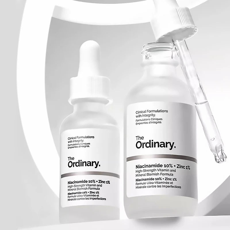 Korean Niacinamide 10% Zinc 1% Serum 30ml Multi-Effect Face Serum for Acne Treatment Anti-Aging Oil-Control Moisture Barrier