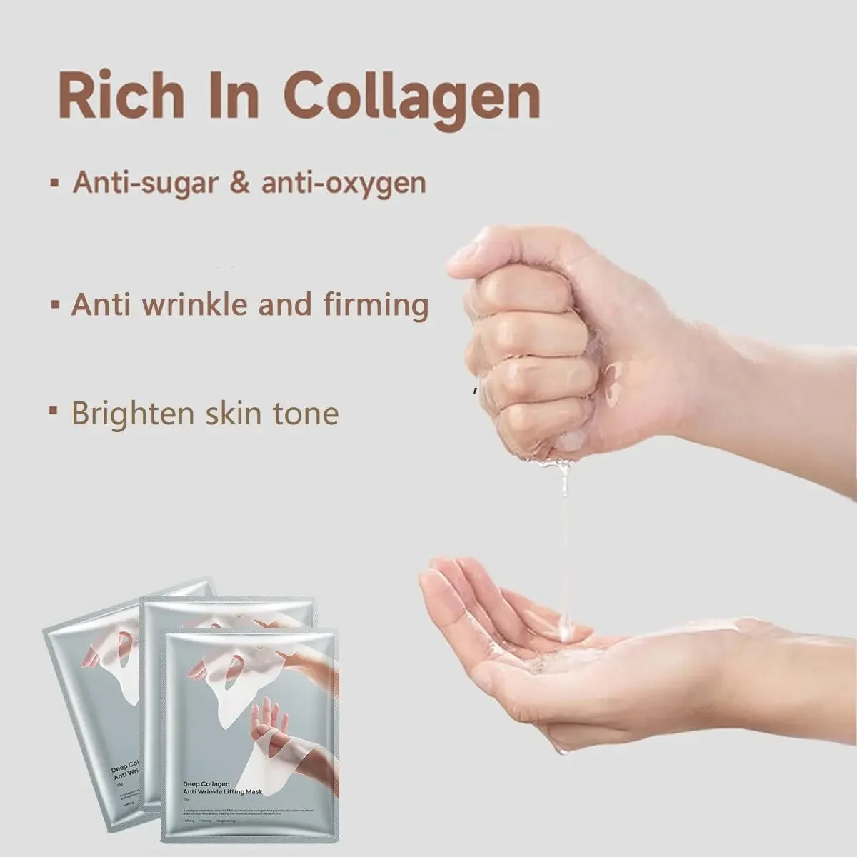 Deep Collagen Overnight Lifting & Firming Mask (5-Pack)