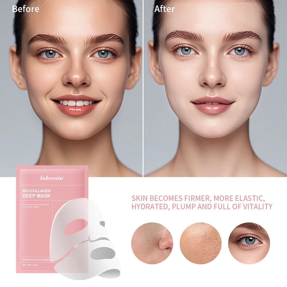 Bio-Collagen Real Deep Mask: Overnight Collagen & Hydration Treatment