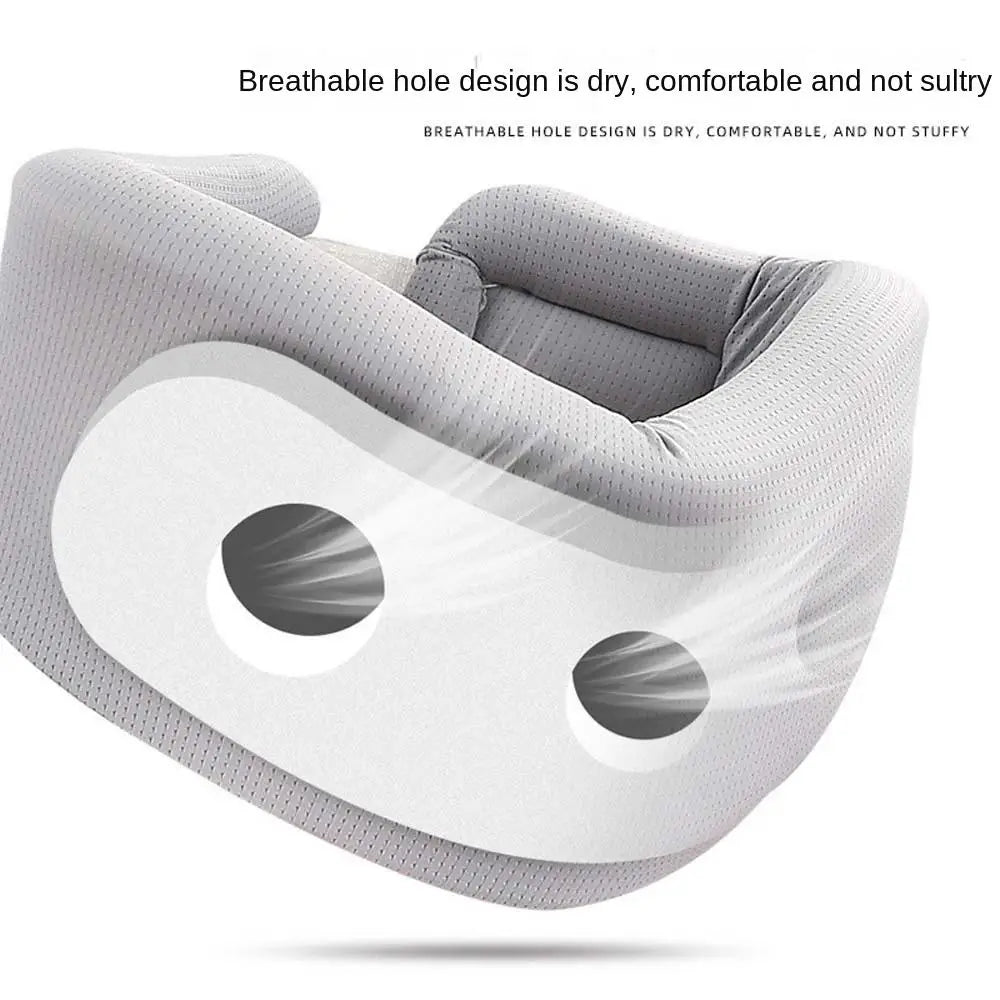 Neck Traction Neck Cervical Brace Neck Orthopedic Ice Silk Neck Support Sleeve Pillow Collar Grey Neck Fixation Belt Household