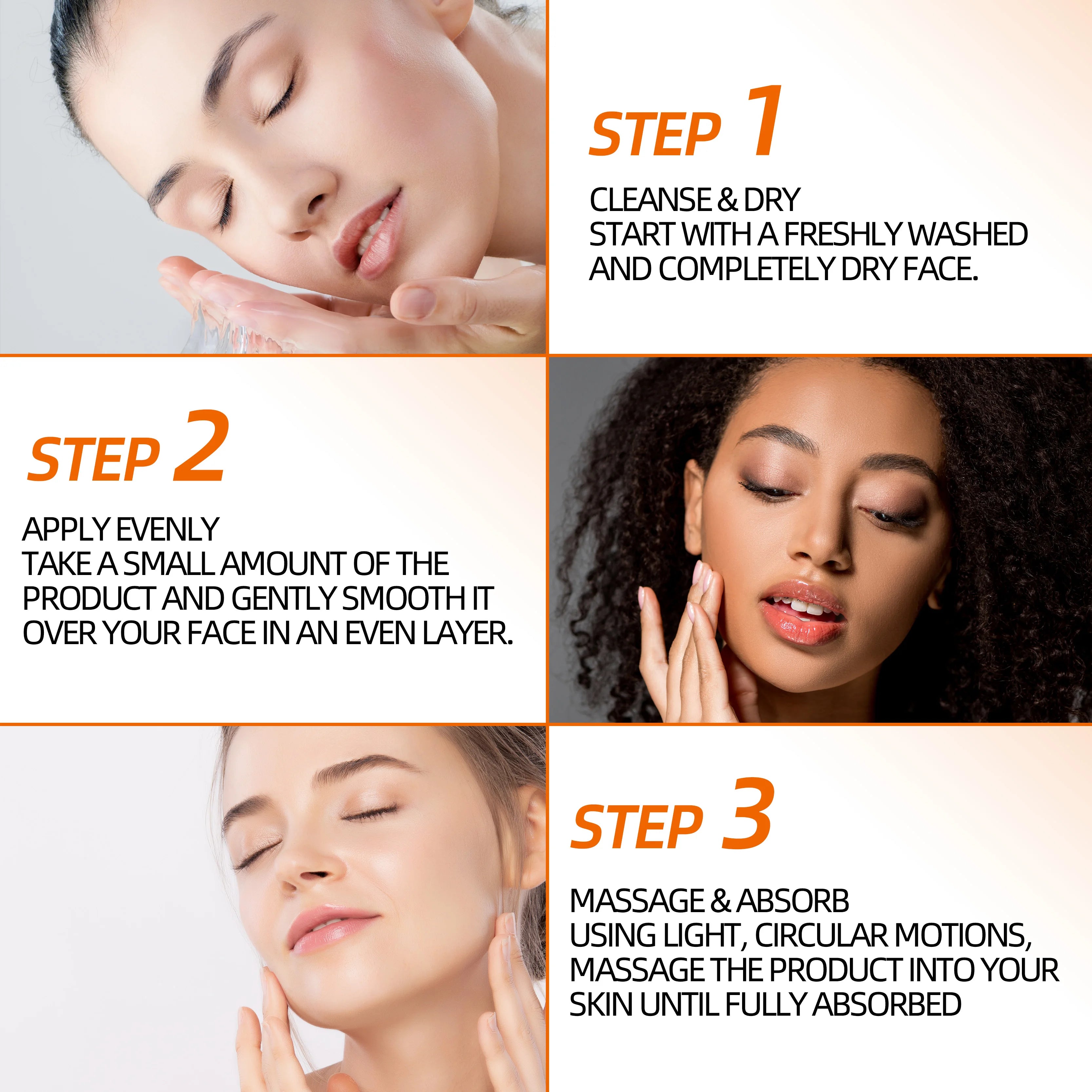 Vitamin C Serum with Hyaluronic Acid – Fast-Absorbing, Deep Hydration, Non-Greasy, 24-Hour Nourishment for Instant Glowing Skin