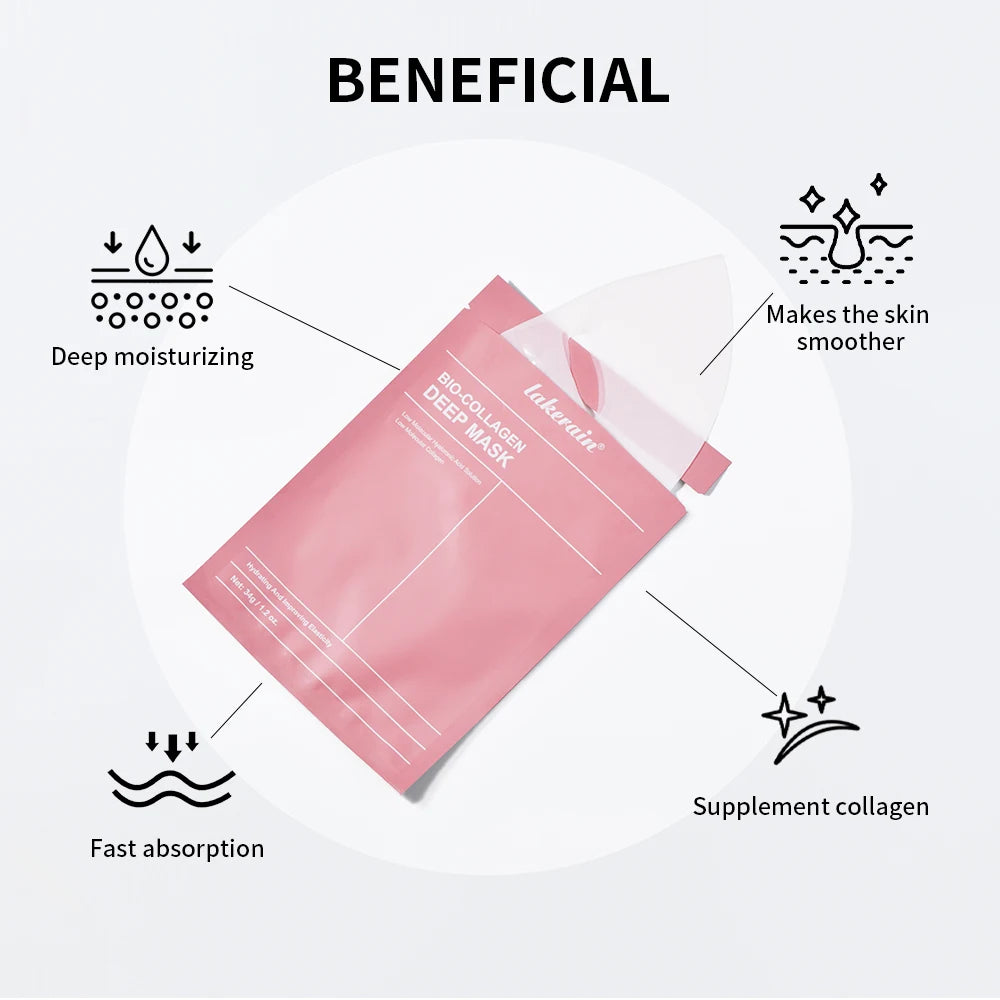Bio-Collagen Real Deep Mask: Overnight Collagen & Hydration Treatment