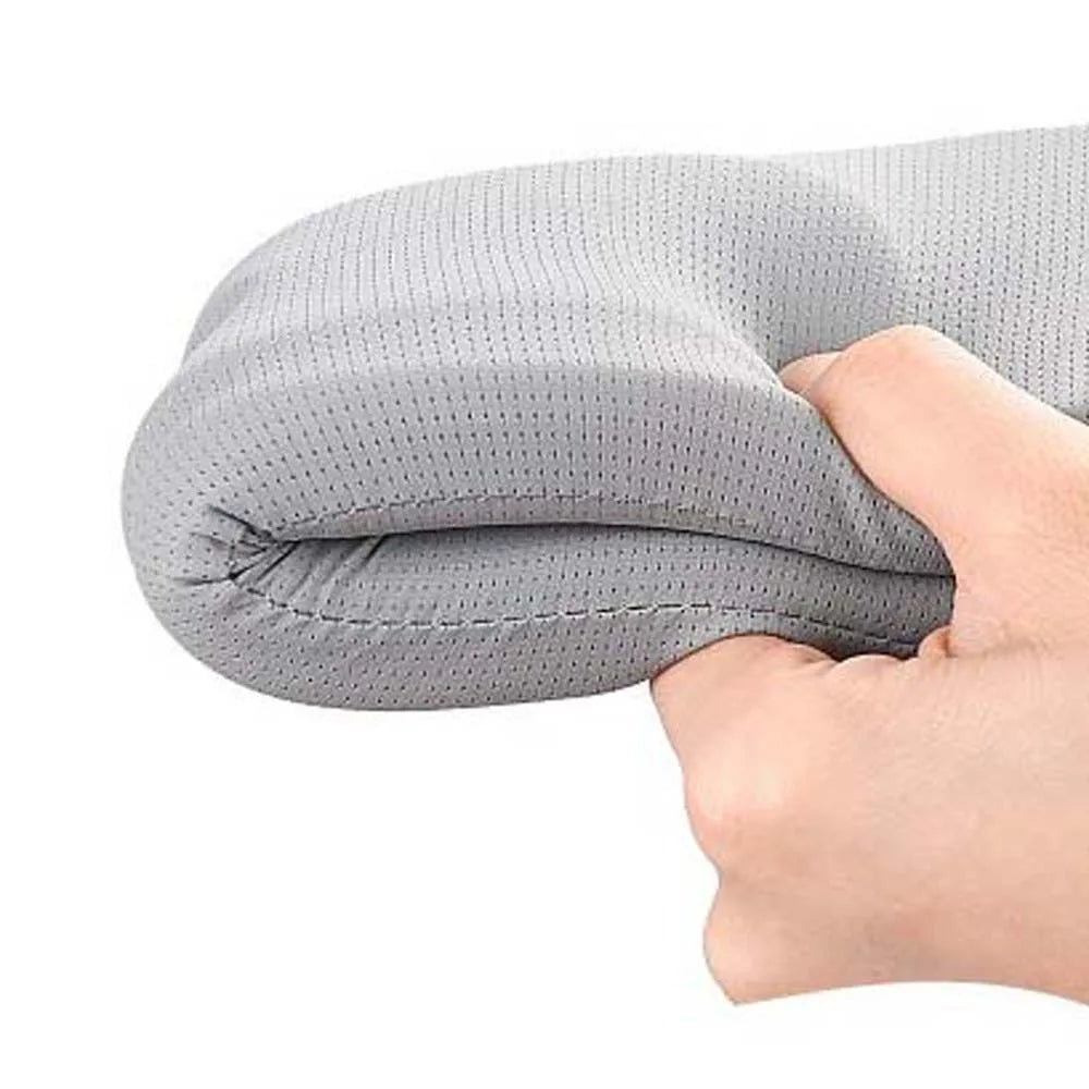 Neck Traction Neck Cervical Brace Neck Orthopedic Ice Silk Neck Support Sleeve Pillow Collar Grey Neck Fixation Belt Household