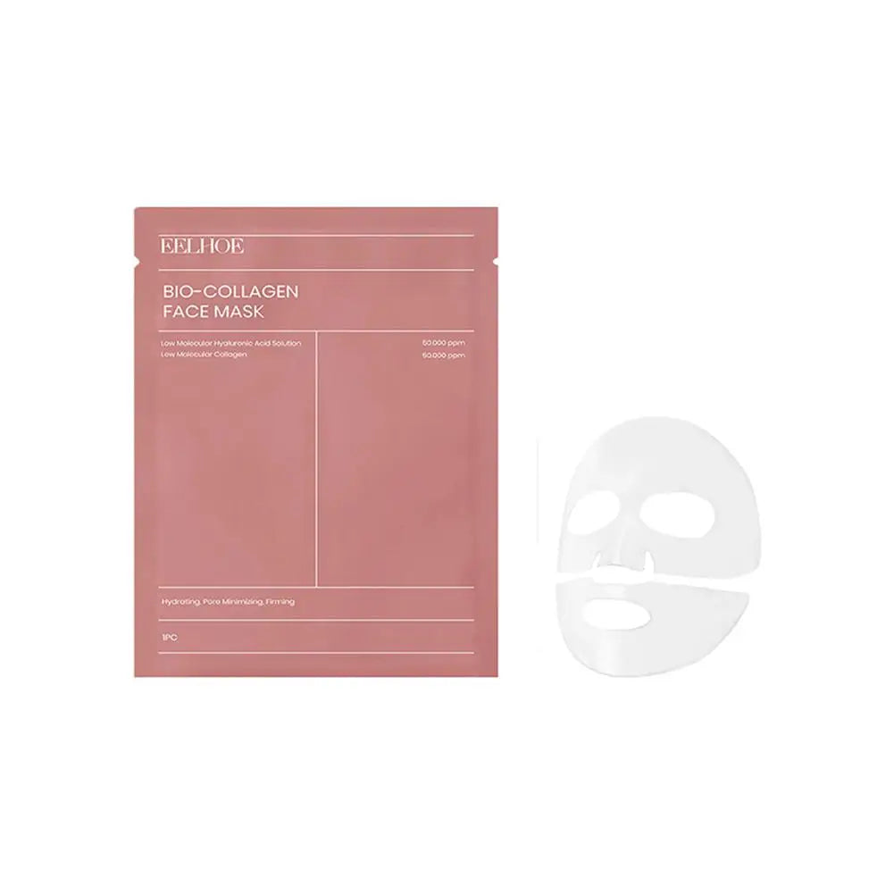 1/2/5pcs Bio-Collagen face Mask Hydrating Overnight Hydrogel Moisturizing Facial Mask VC Whitening Anti aging Skincare