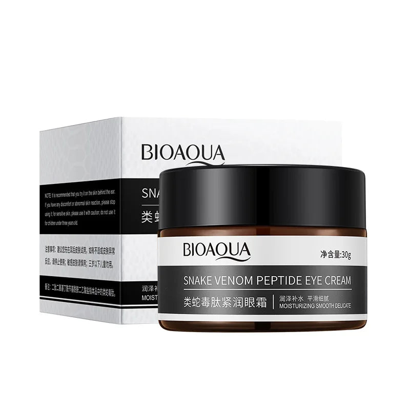 BIOAQUA Peptide Moisturizing Eye Cream Anti Wrinkles Anti Dark Circles Remove Eye Bags Anti-aging Eyes Creams Skin Care Products