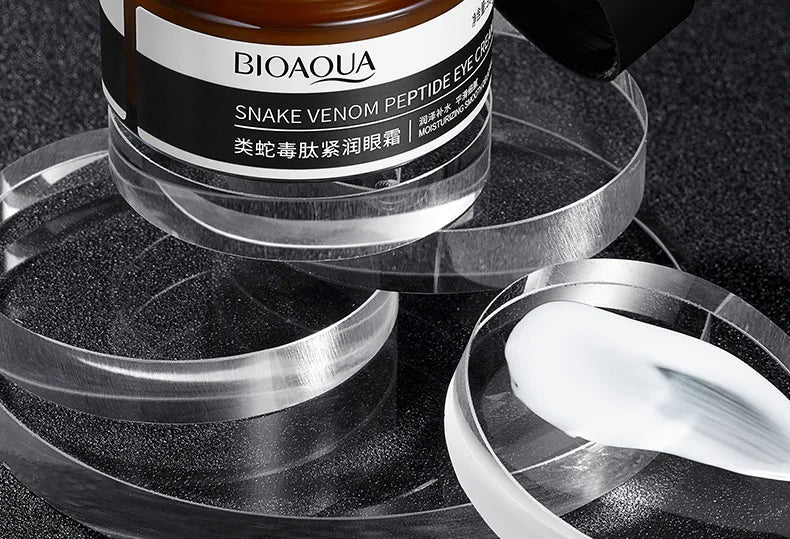 BIOAQUA Peptide Moisturizing Eye Cream Anti Wrinkles Anti Dark Circles Remove Eye Bags Anti-aging Eyes Creams Skin Care Products
