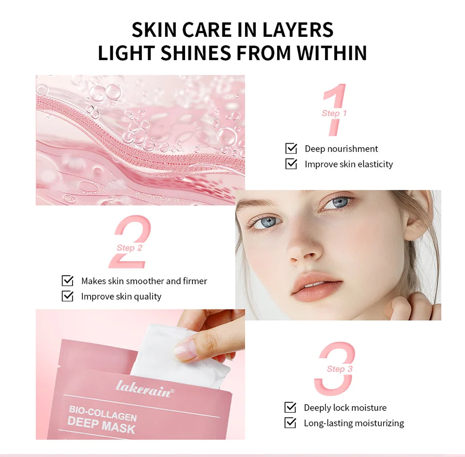 Bio-Collagen Real Deep Mask: Overnight Collagen & Hydration Treatment