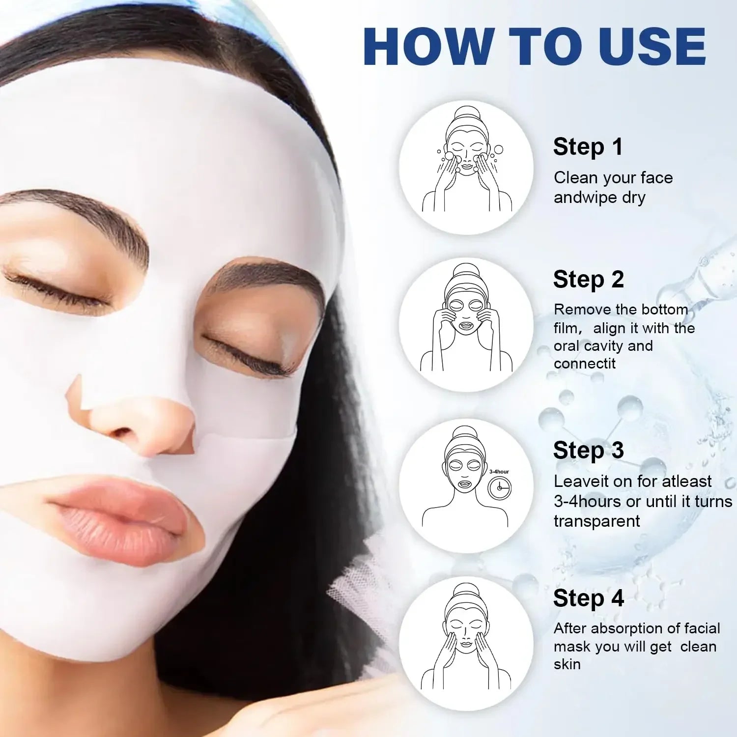 Deep Collagen Overnight Lifting & Firming Mask (5-Pack)