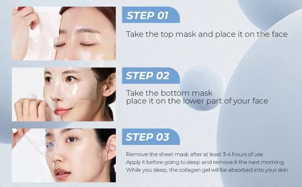 Deep Collagen Overnight Lifting & Firming Mask (5-Pack)