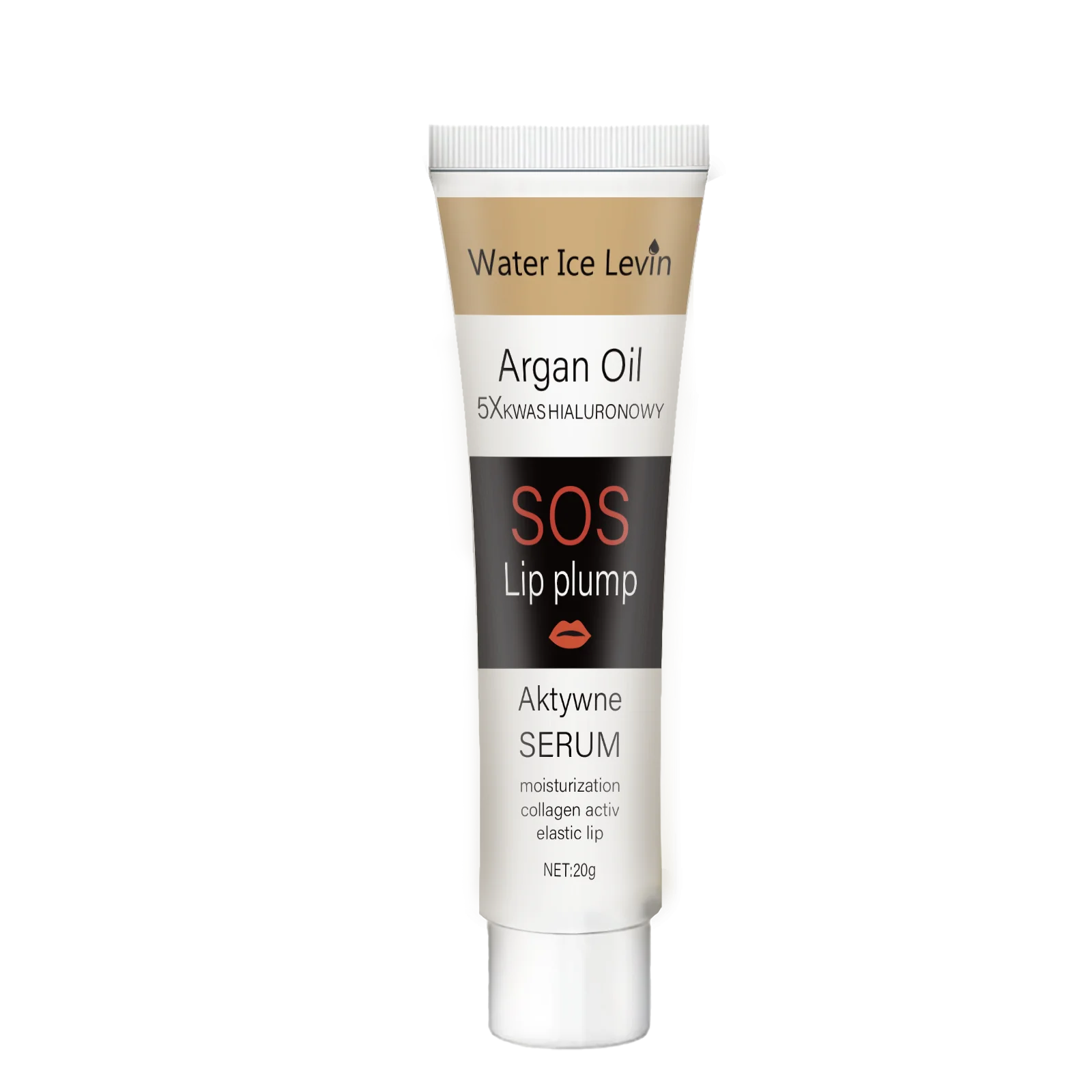 Moroccan Argan Oil Lip Plumping Essence - Moisturizing and Nourishing Lip Balm, Suitable for All Skin Types, Berry Tone, Natural Makeup Enhancer, Containing Collagen and Squalane